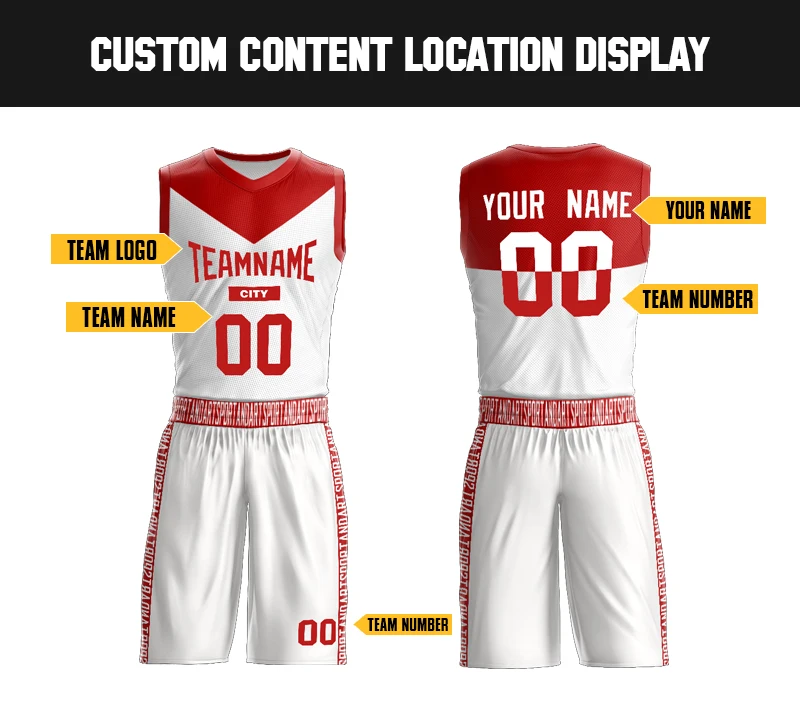 white basketball jersey design