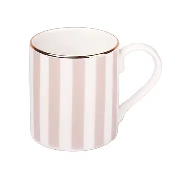 

Mug Harlequin straips silver 300 ml