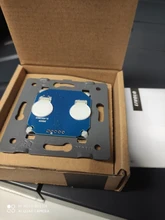 Glass-Panel Switch Power-Sensor Wall Crystal Livolo Eu Led-Backlight 2-Gang Standard