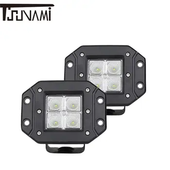

LED work lamp waterproof work light 12w truck led work light bar for Off-road Truck Tractor Boat Trailer 4x4 SUV ATV