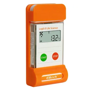 

Elitech LogEt 8 Life Science Temperature Data Logger Reusable PDF Report USB Port 16000 Points