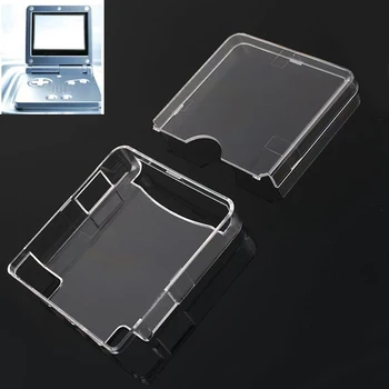 

Cewaal Crystal Plastic Clear Case Shell Protective Hard Cover Anti Scratch For GBA SP Game Console Case Only White Transparent