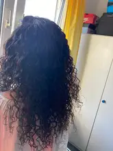 pelo natural humano Extensiones de cabello humano de onda profunda, extensiones de pelo ondulado brasileño virgen rizado, extensiones de cabello ondulado de agua de 30 pulgadas, 3 extensiones de 4 paquetes