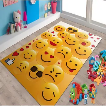 

Emoji Non Slip Floor Carpet, Teen's Carpet