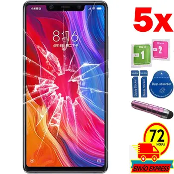 

5x Protectors Screen Tempered Glass for for Xiaomi Mi 8 BE (Not Full SEE INFO) PEN
