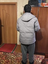 Chaqueta cálida de invierno para hombre, Parkas de nieve informales, Abrigo con capucha de plumón de pato blanco, chaqueta cortavientos gruesa, 2021