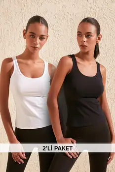 

Trendyol Pool Collar Sport Knitted Undershirt TWOSS20AL0050
