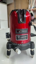 DEKO-Nivel láser serie LL5, herramienta de nivelación de 5 líneas, 6 puntos, luz roja y verde, nivelado automático, Horizontal y Vertical, ajuste de 360 grados, mayor visibilidad