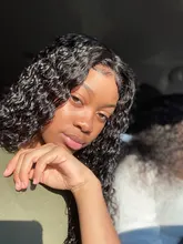 Melodie 28 30 32 pulgadas onda profunda mechones con cierre brasileño de la Virgen del pelo humano Frontal rizado mechones y 4X4 cierre