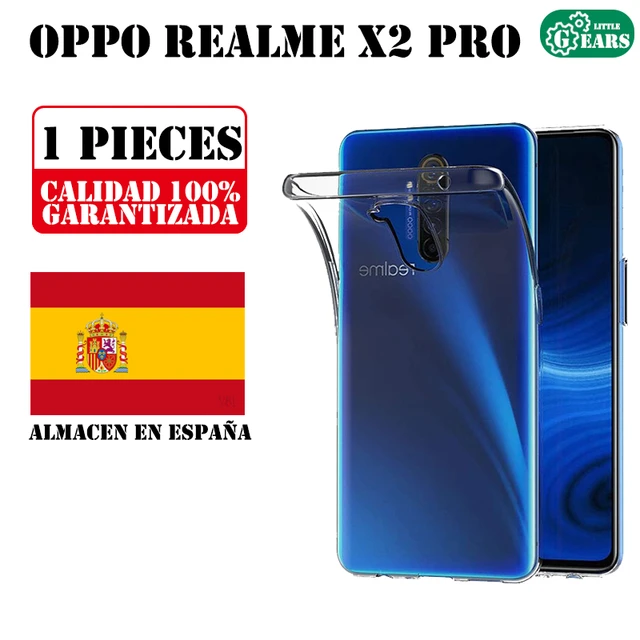 Funda para Oppo Find X2 Lite de Silicona Transparente Delgado Protección