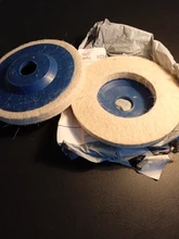 Polishing-Wheel Angle-Grinder Wheel-Felt Marble Glass-Ceramics Buffing-Pads Wool 100mm