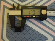 Calibradores digitales Vernier para medición de altura, micrómetro electrónico LCD de 150mm y 6 pulgadas, instrumentos de Medidor de fibra de carbono