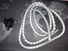 Organizer Cord-Protector Cable-Winder Wire-Wrap Storage-Pipe Spiral-Tube Management-Wire