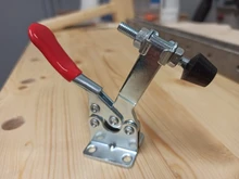 4/8 unids/set rojo abrazadera de GH-201B 100kg herramienta de liberación Rápida Horizontal abrazaderas mano pesado nuevo deber de herramientas de