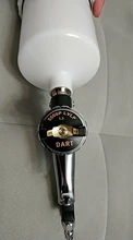 Pneumatic-Gun Airbrush Lvlp-Pistol Car-Paint-Repair Deko Environmental-Protection W/t-Tank