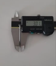 ZONSANTA-tornillos de rosca de acero inoxidable, M1.4, M1.7, M2, 3, M2.6, M3, M4, M5, M6, 304