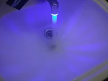 Nozzle Led-Head Water-Sprayer Light-Up KITCHEN-FAUCET-FILTER Access Bathroom for Shining