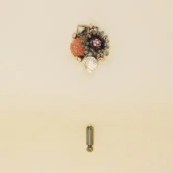 

Brooch on lapel flower 50633 (multi-colored, needle, jewelery alloy)