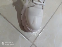 COOTELILI-Botines de punta redonda con cremallera y cordones para mujer, zapatos de moda, antideslizantes, con tacón de 5,5 cm, 2020