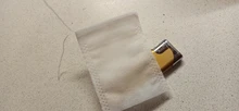 Bolsas de té con infusor y sello Heal, papel de filtro de 100x7CM, bolsitas de té vacías, bolsita de té no tejida, 5,5 Uds.