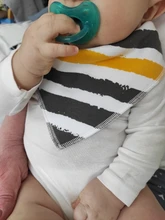 Dribble Bibs Scarf Cloth Baberos-Bandana Babador Slabber Newborn Triangle Cotton Child