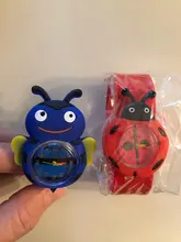 Los niños relojes bebé juguetes 16 estilos con Animal tigre león/dinosaurio/Pony/conejo/Bee/perro reloj de niños para los niños regalo de cumpleaños de las niñas
