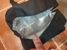 1 Uds fresco refrigerado bolsas de Nylon impermeable portátil cremallera térmica Oxford bolsos para la comida para mujer conveniente bolsa de caja de almuerzo bolsas de comida