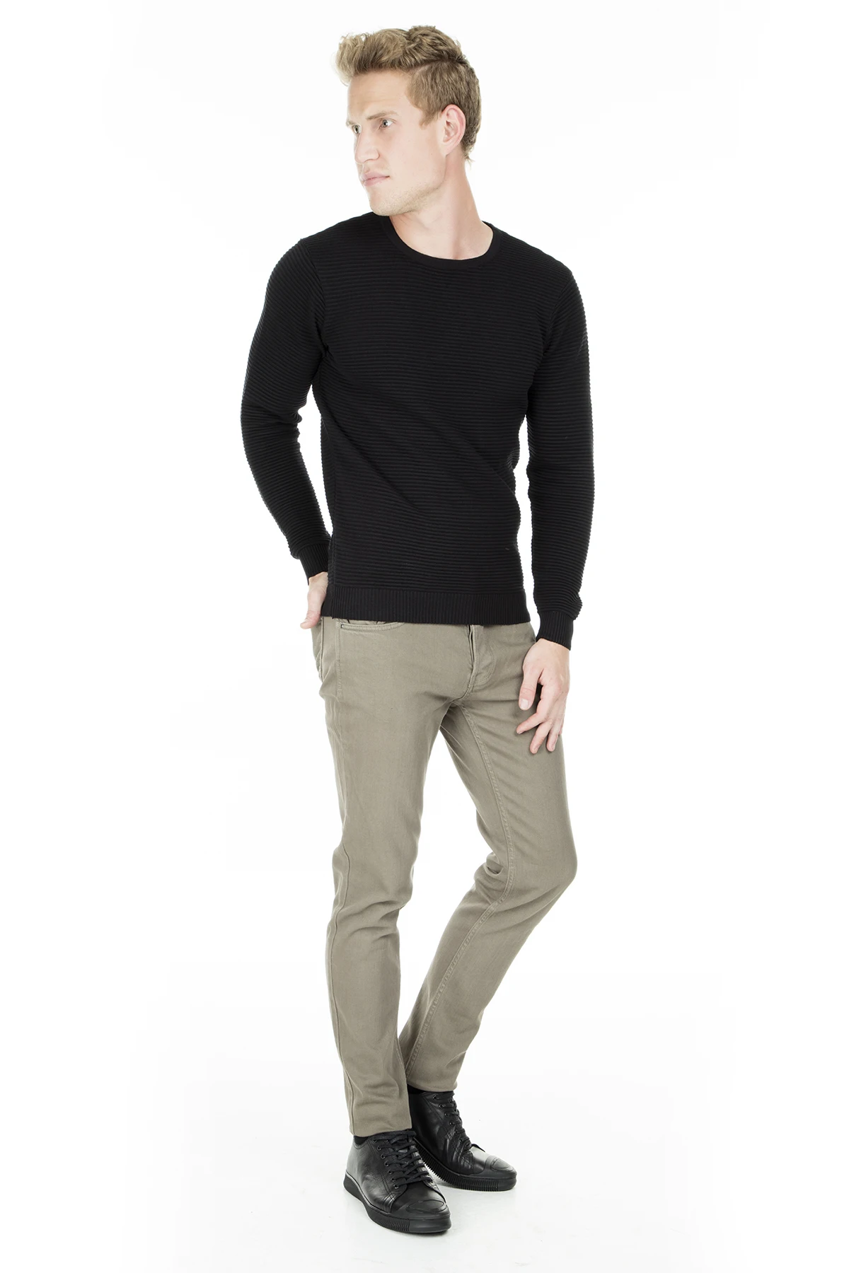Buratti свитер с велосипедным воротником мужской CF19W517628| |