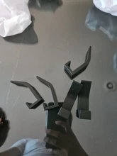 Double-Hook Kitchen-Accessories Bathroom Clothes Bedroom Black White For Livingroom 5PCS