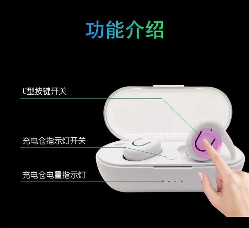 TWS auriculares ecouteur sans fil bluetooth inalambrico наушники fone de ouvido bluetooth Новинка D60