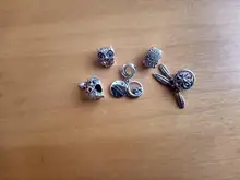 Abalorios de plata de ley 925 para pulsera Pandora, charm Original, serie con diseño marino, cuentas s925, joyería DIY