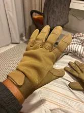 Guantes tácticos de camuflaje para ciclismo, bici moto manopla trabajo militar para entrenamiento, deportes del ejército, escalada, Paintball, tiro, caza, guantes con dedos completos accesorios hombre equipamento mujer