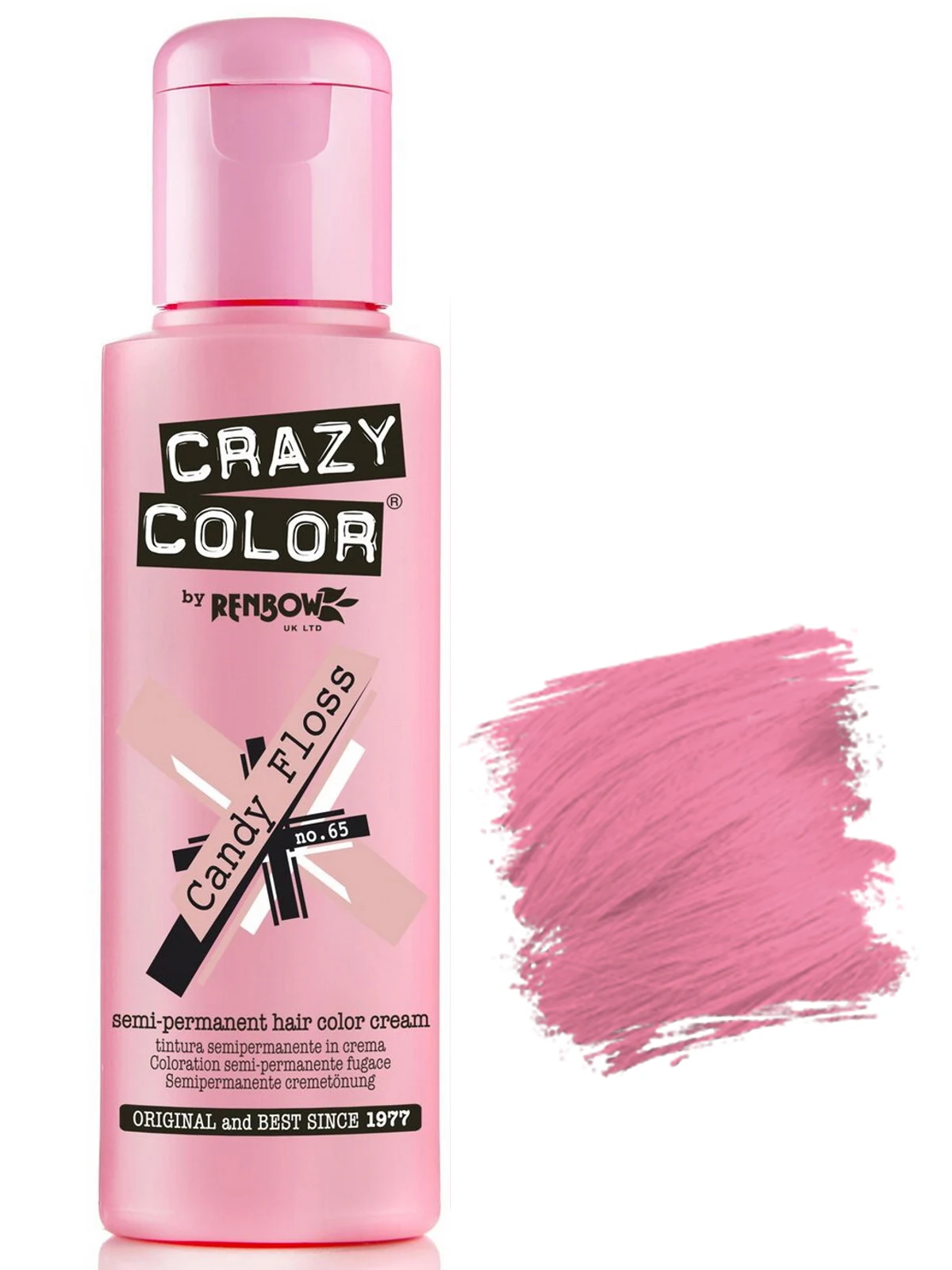 Краситель оттеночный CRAZY COLOR 65 сахарная вата 100 мл | Красота и здоровье