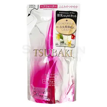 

Spray thermal protection for hair volume with camellia oil Shiseido Tsubaki volume hair Water (200 ml)