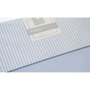 

WHITE BURRITO-Set of Winter sheets FLANNEL Blue 150x190/200 cm
