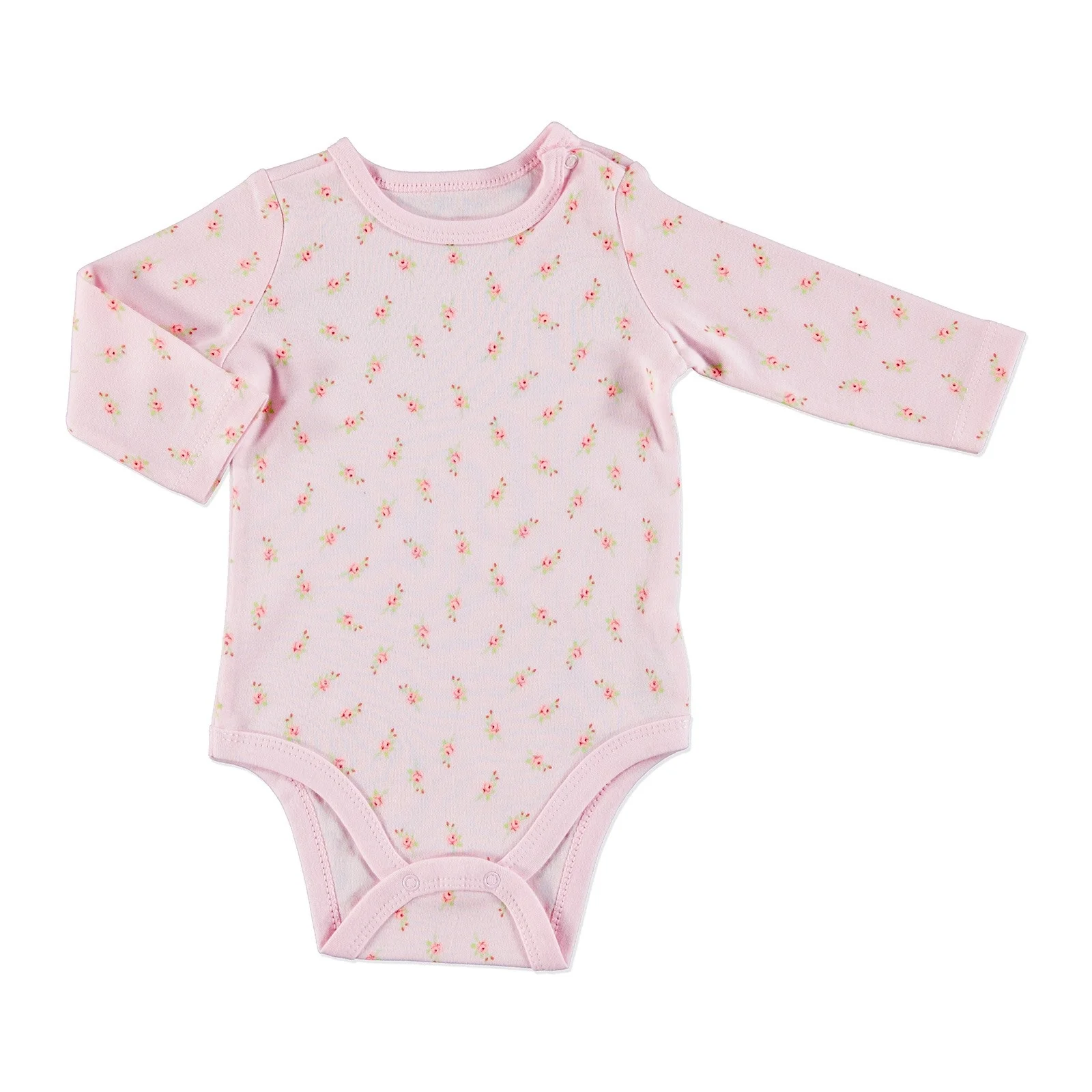 Ebebek HelloBaby/боди с длинными рукавами и изображением маленьких цветов для малышей| |