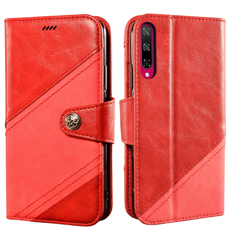 mobile phone case for huawei Honor Play 3 flip leather back cover screen protector book case on Honor Play 3 360 housing