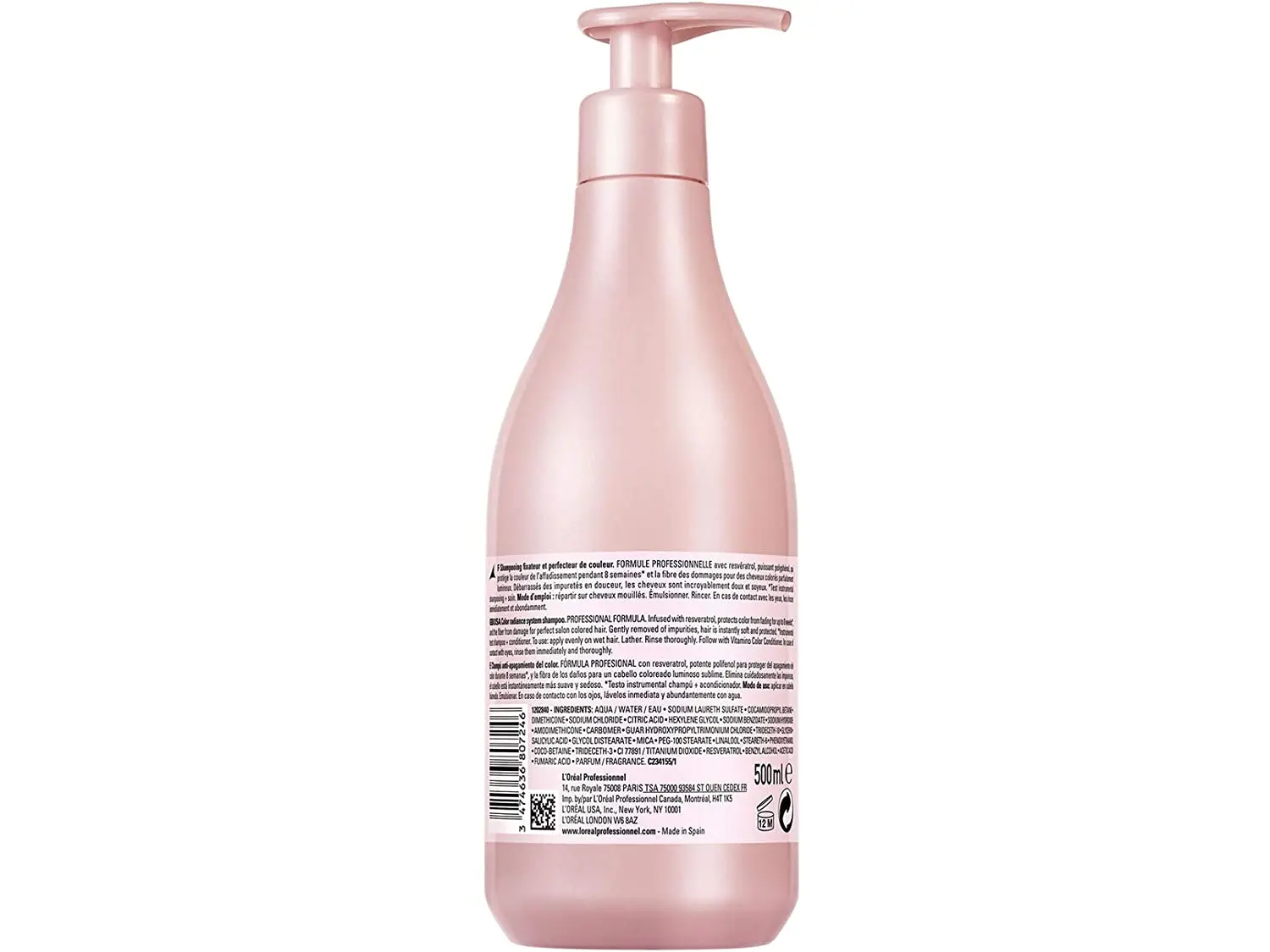 Tract. Professional Vitamin Shampoo 500 Ml Color Treatment Protects Hair Color In Liquid Format Oreal Champu Vitamin - Shampoos - AliExpress