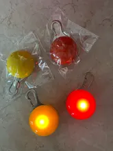 Collar con linterna LED para perro y gato, colgante brillante, Collar de Mascota de seguridad nocturna, collares luminosos de decoración brillante para perros