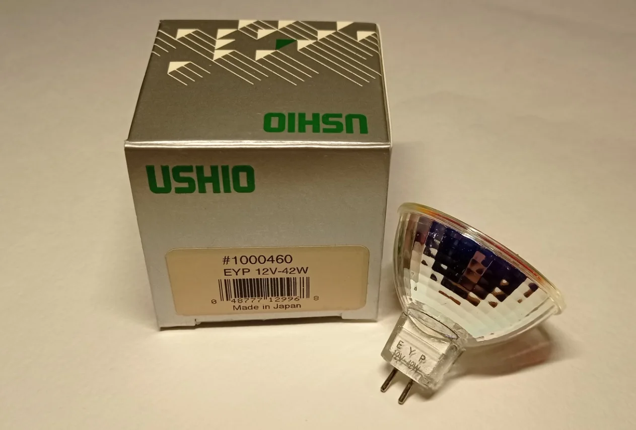 Лампа USHIO EYP 1000460 12V 42W GX5.3 JR12V-42W/FL38 | Лампы и освещение
