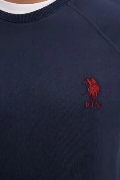 Тёмно-синий U.S. POLO ASSN. Обычные толстовки - Цвет: Тёмно-синий