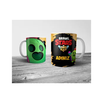 

Pixxa Brawl Stars Spike Personalized View Mug Cup