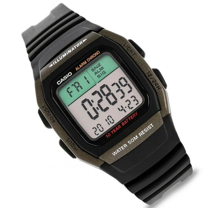 Оригинальные часы Casio унисекс черные цифровые набор брендовых роскошных