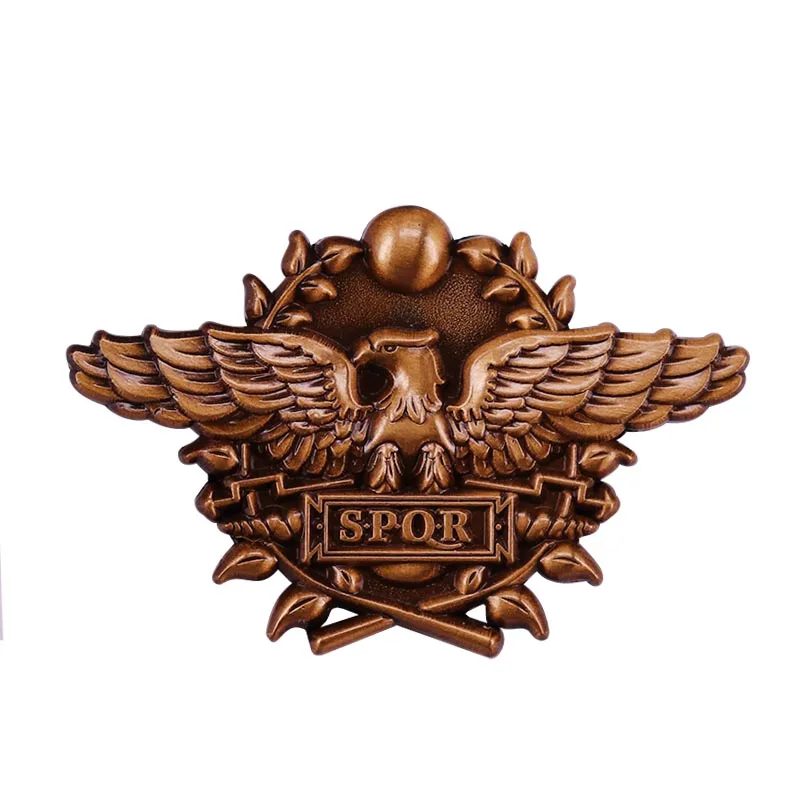 Классические винтажные римские шпильки SPQR в стиле милитари с орлом | Украшения и