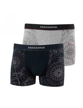 

MASSANA pack 2 boxers assorted cotton UP27348
