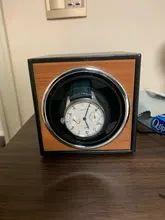 Devanadera de reloj para relojes automáticos, nueva versión 4 + 6, caja de accesorios de reloj de madera, Colector de almacenamiento, agitador Vertical de alta calidad