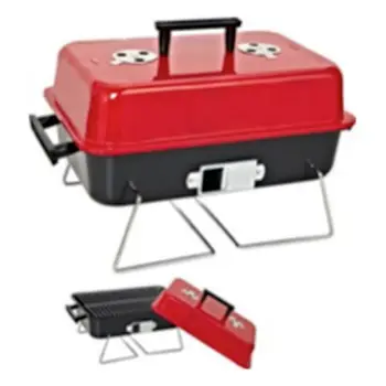

Barbecue Portable Red Black (47 X 28 x 28 cm)