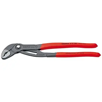 

CURLING IRON PLUMBER ADJUSTABLE 300MM B/WATER AUT. COBRA KNIPEX