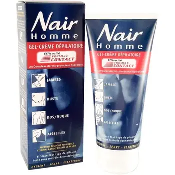 

NAIR Depilatory cream gel-cream contact formula for men-tube 200 ml + spatula