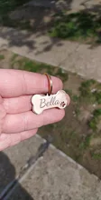 Collar personalizado mascota ID etiqueta grabada mascota ID nombre para gato cachorro perro etiqueta colgante Collar para cachorro, Gato accesorios collar mascotas